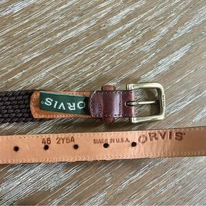 Orvis men’s stretch nylon belt size 46